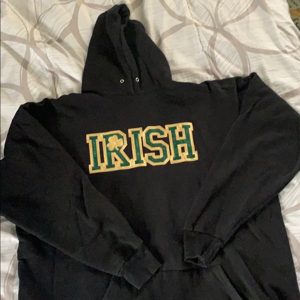 Men’s XXL Irish Hoodie - Black